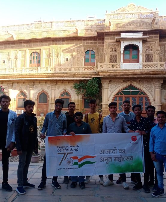 Tour to Rajasthan for B. A. (Tourism & Hospitality) students