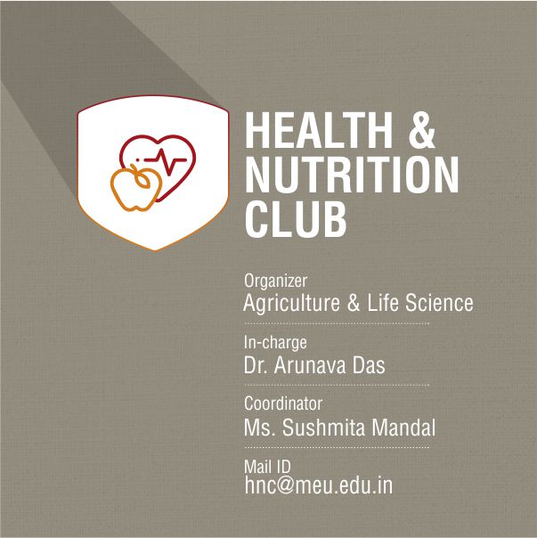 Invitation for the Inauguration Of Health & Nutrition Club