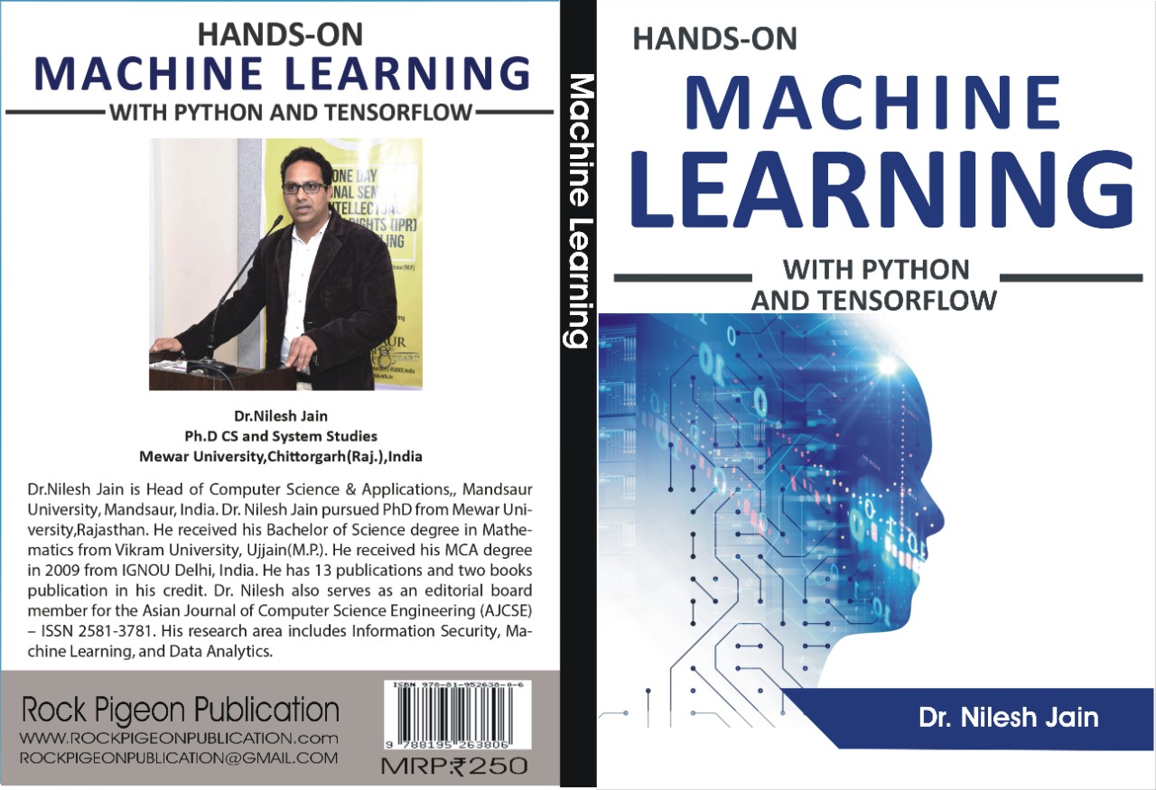 HANDS-ON MACHINE LEARNING WITH PYTHON AND TENSORFLOW