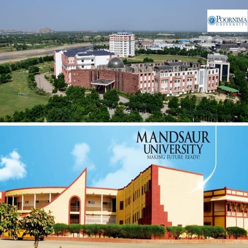 MOU Between Poornima University and Mandsaur University