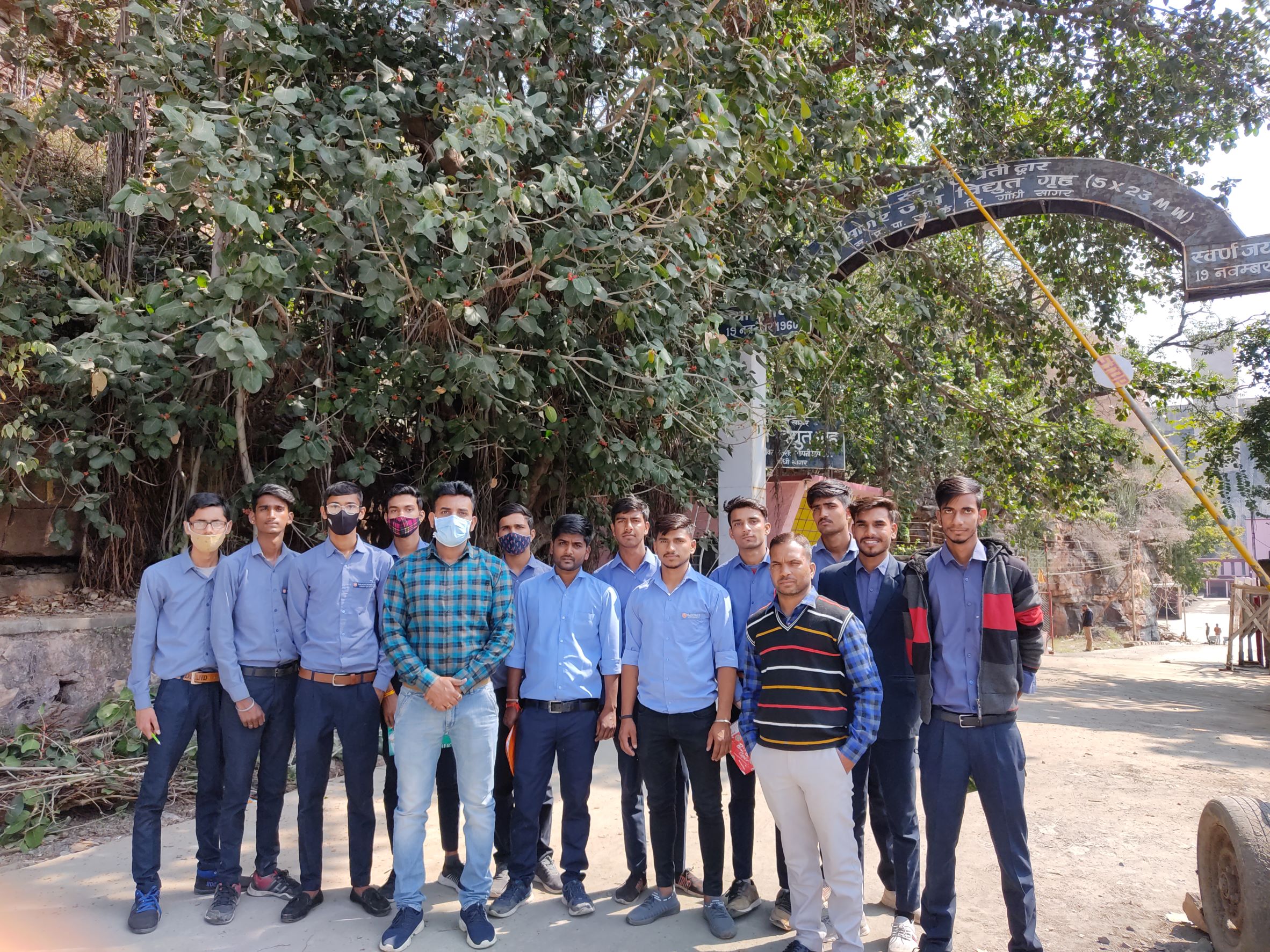 Industrial Visit at Gandhi Sagar Hydroelectric Power Station, Mandsaur (M.P.)