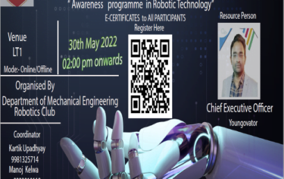 Awareness program on Robotic Technology