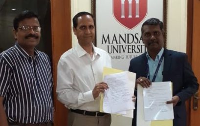 Department of Mechanical Engineering is now proud to a partner of Garuda Aerospace Pvt Ltd(30M$ Startup) by signing an MoU