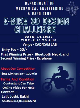 E-bike 3d Design Challenge