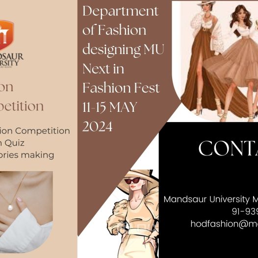 Department of Fashion Design MU Next in Fashion Fest